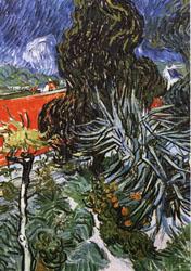 Dr.Gachet's Garden at Auvers-sur-Oise, Vincent Van Gogh